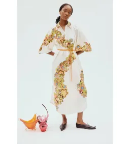 Alemais Starscape Shirtdress Print Size 14 for rent on The Volte - image 1