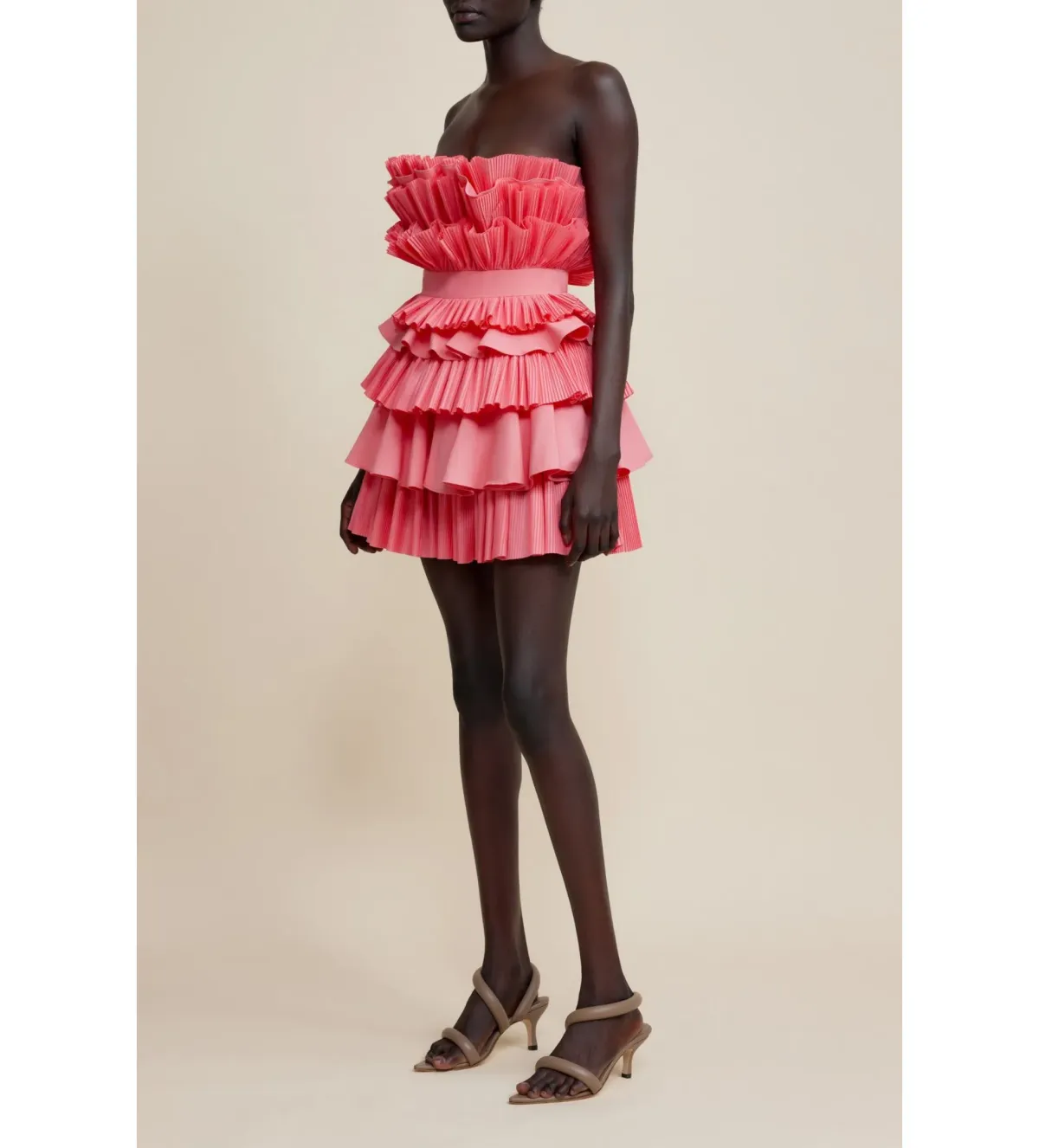 Acler Elsher Mini Dress Rouge Size 12 - Image 1