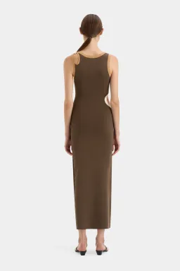 Sir The Label Salvador Cut Out Dress Biscotti Size 0/Au 6 for rent on The Volte - image 3