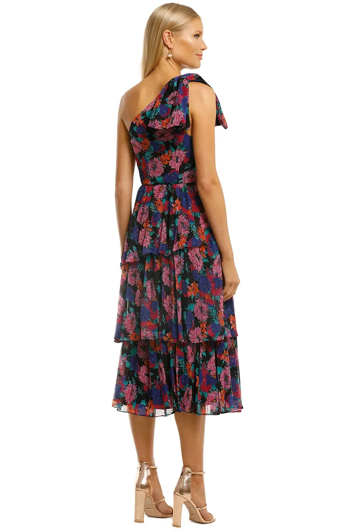 Talulah Sweet Talk Midi Dress in Evening Fantasia Size 8 - Image 3