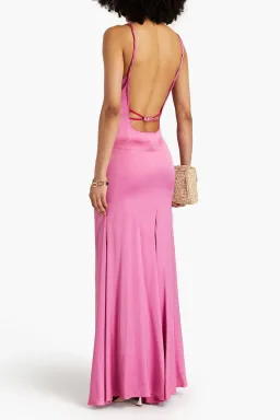 Jaquemus La Robe Mentalo Gown Pink Size FR 38 / AU 10 for rent on The Volte - image 2