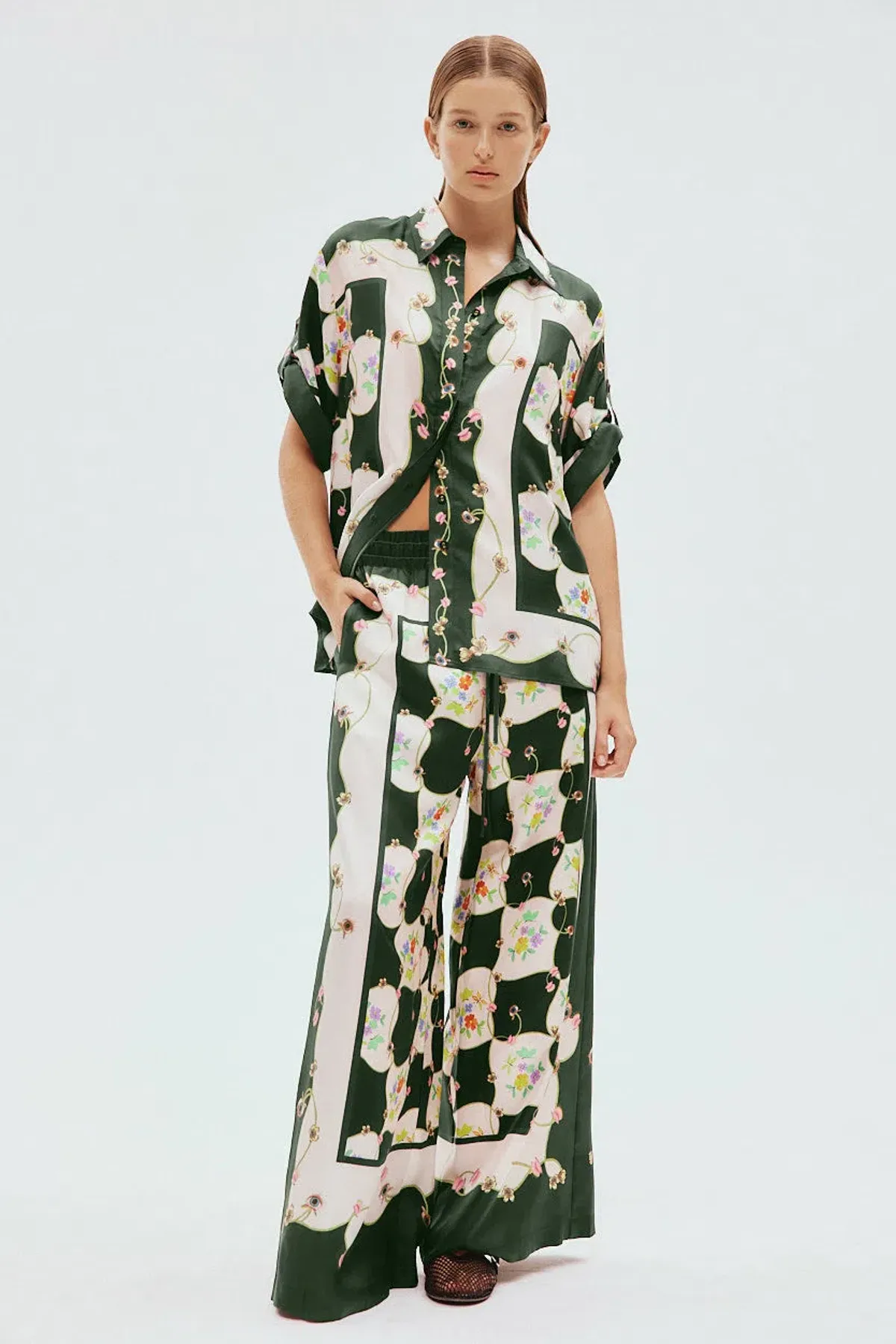 Alémais Venus Shirt & Pants Set Print Size 14 - Image 1