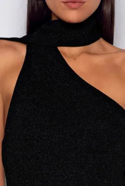 Elle Zeitoune Noah Maxi Dress Black Size 6 for rent on The Volte - image 2