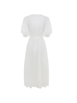 All That Remains Ines Dress in White Size AU 8  for rent on The Volte - image 5