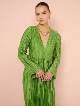 L’Idee Costes Maxi Dress Green Size 12 for rent on The Volte - image 2