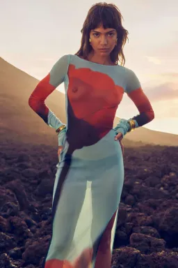 Rat & Boa Santino Dress Multi Size S / AU 8 for rent on The Volte - image 3