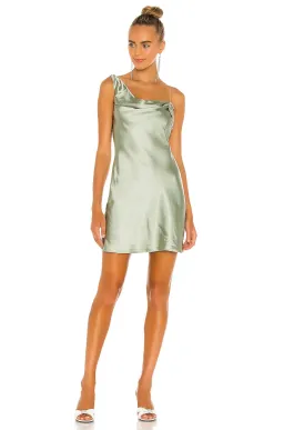 Misha Chandra Dress Sage Size 12 for rent on The Volte - image 1