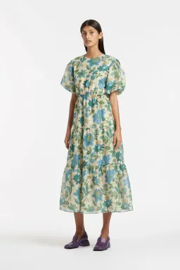 Sir The Label Celia Open Back Dress Marguerite Print Size 1/Au 8 for rent on The Volte - image 2