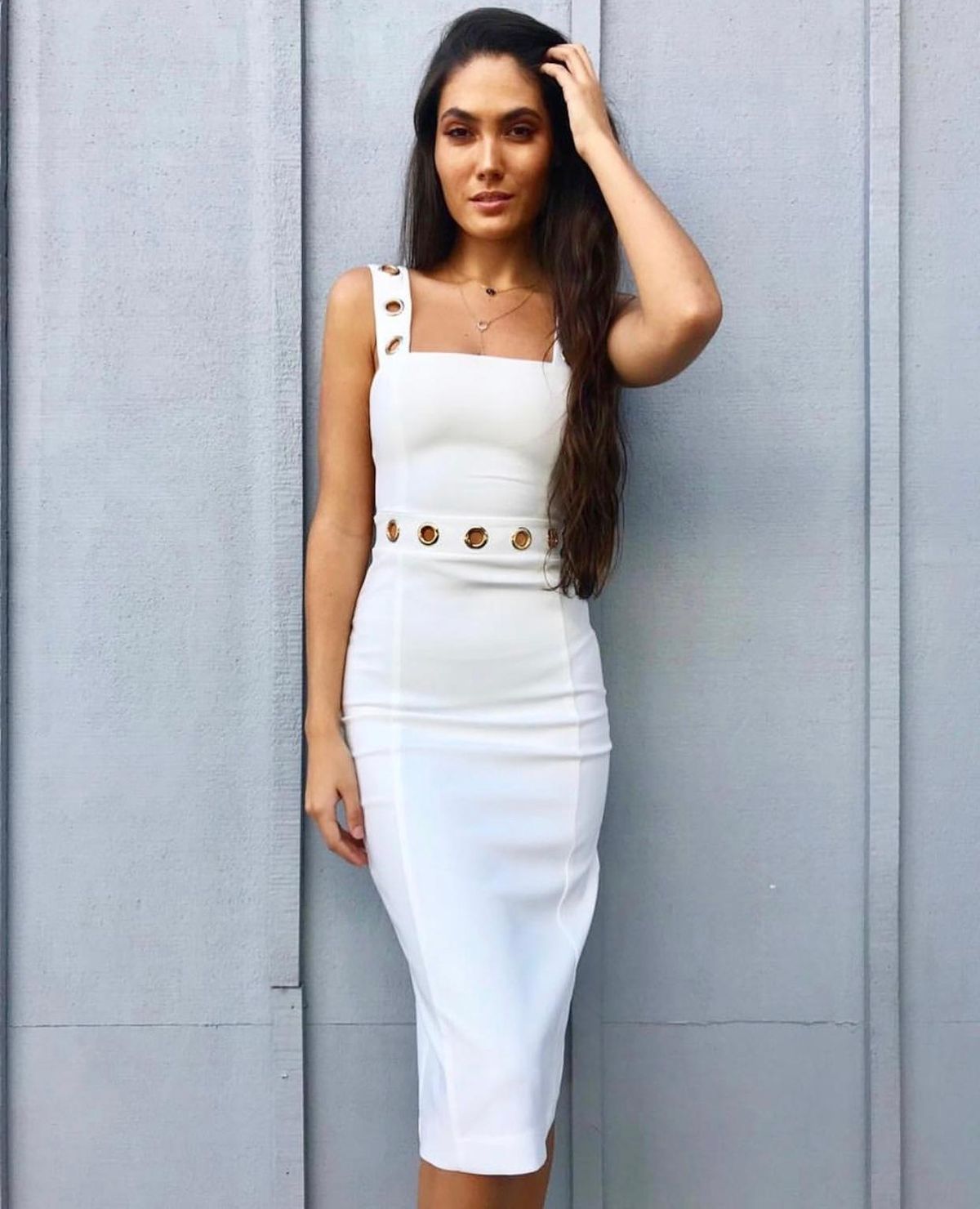 Kookai Hotel Costes Dress White Size 6 - Image 3