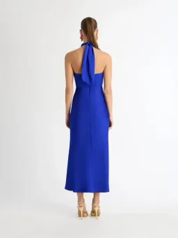 Sheike Jasmine Midi Dress Cobalt Blue Size 6  for rent on The Volte - image 2