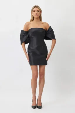 Bianca and Bridgett Eden Mini Dress Black Size 8 for rent on The Volte - image 1