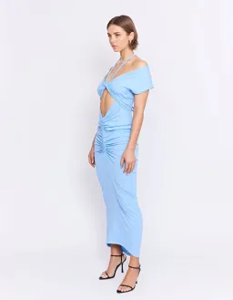 Pfeiffer Ramos MIdi Dress Blue Size XS / AU 6 for rent on The Volte - image 3