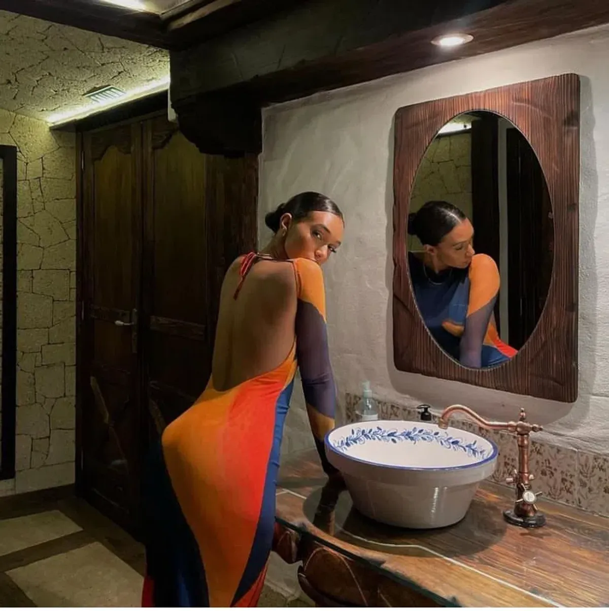 Farai London Alamea Midi Dress Multi Size M / AU 10 - Image 6