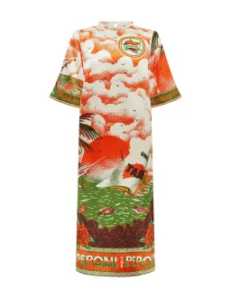 Alemais Bungalow Midi Dress Multi Size 10 for rent on The Volte - image 2