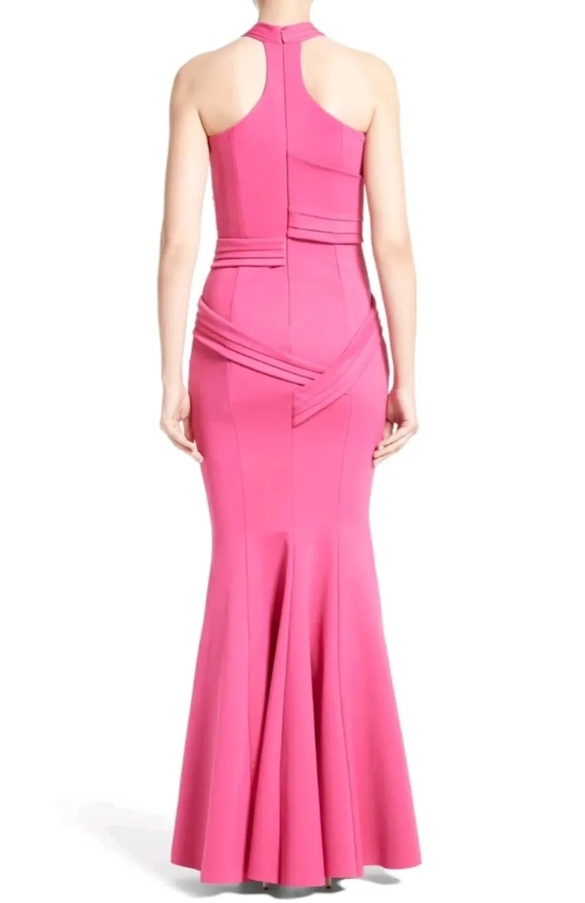 Rachel Gilbert Sabelle Gown Pink Size 4/Au 14 - Image 3