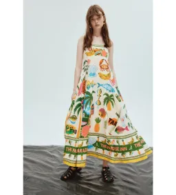 Alemais Paradiso Sun Dress Multi Size 6 for rent on The Volte - image 1