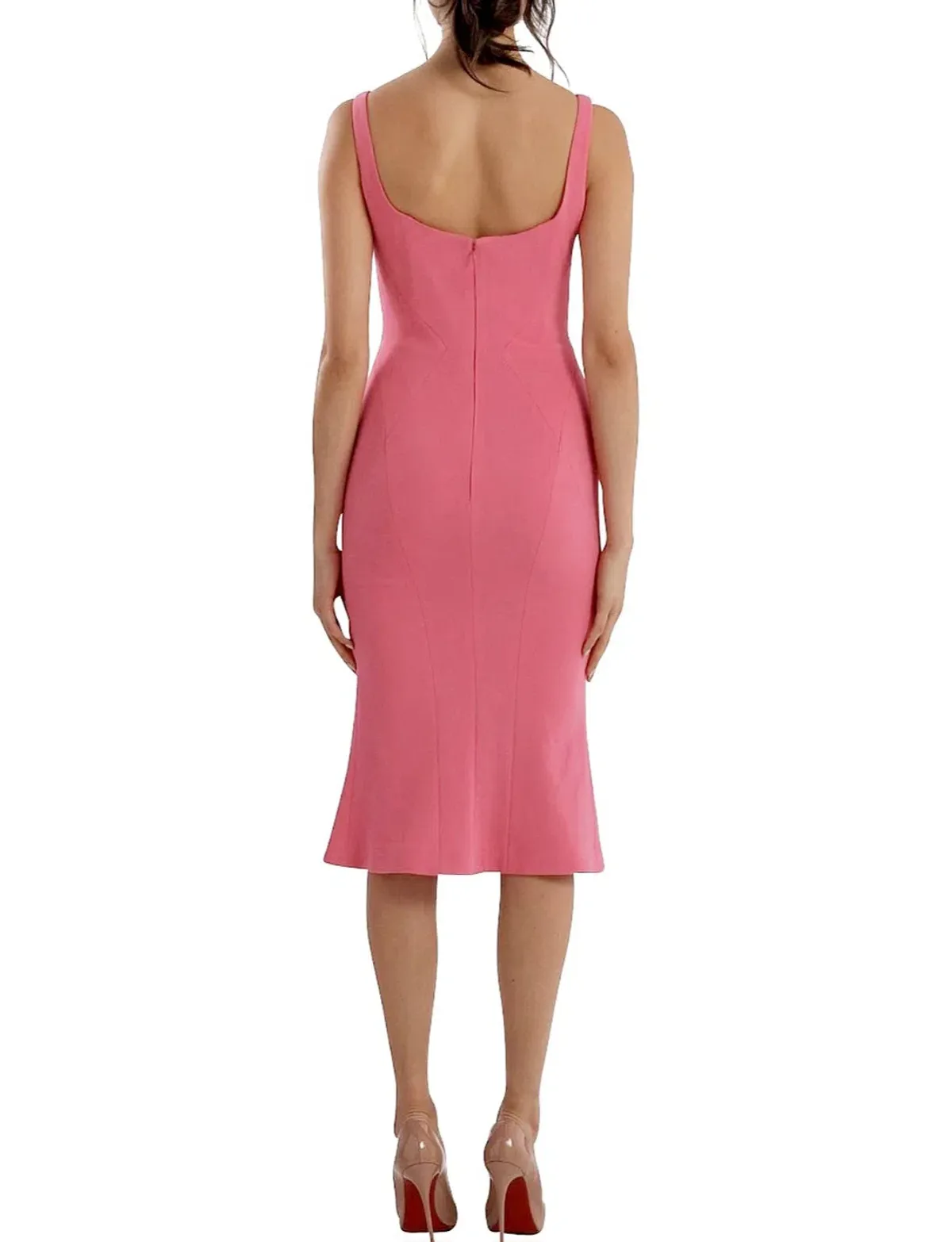 Rachel Gilbert Anneke Dress Pink Size 8 - Image 3