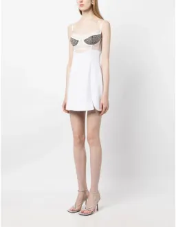 Rachel Gilbert Hartley Mini Dress Ivory Size 3/AU12 for rent on The Volte - image 3