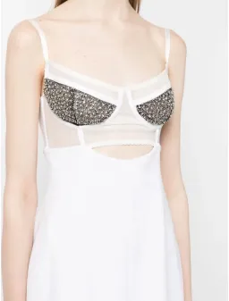 Rachel Gilbert Hartley Mini Dress Ivory Size 3/AU12 for rent on The Volte - image 5