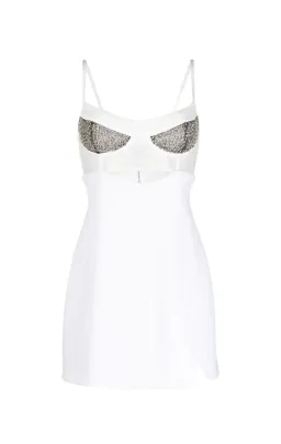 Rachel Gilbert Hartley Mini Dress Ivory Size 3/AU12 for rent on The Volte - image 6