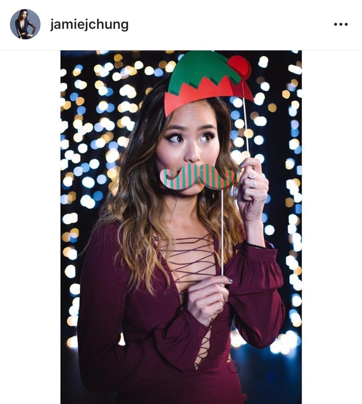 For Love & Lemons X REVOLVE Lace Up Dress in Wine size XS - Image 4