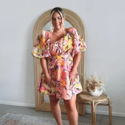 Sheike Copacabana Dress in Multi Size AU 16 for rent on The Volte - image 5