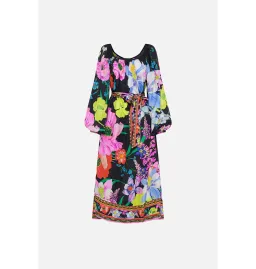 Camilla Gathered Flared Dress Away with the Fairies Print Size Medium / AU 12 for rent on The Volte - image 6