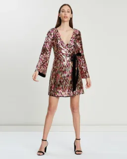 Rachel Gilbert Lilika Mini Dress Multi Size 5 / AU 16 for rent on The Volte - image 1