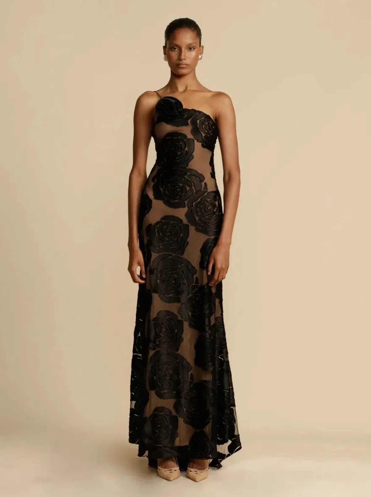 Arcina Ori Marcella Dress Black Size 6  - Image 3