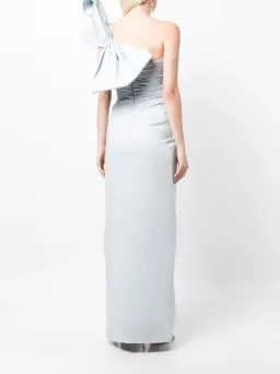 Rachel Gilbert Olive Gown Ice Blue 16 (Aus 16) for rent on The Volte - image 2