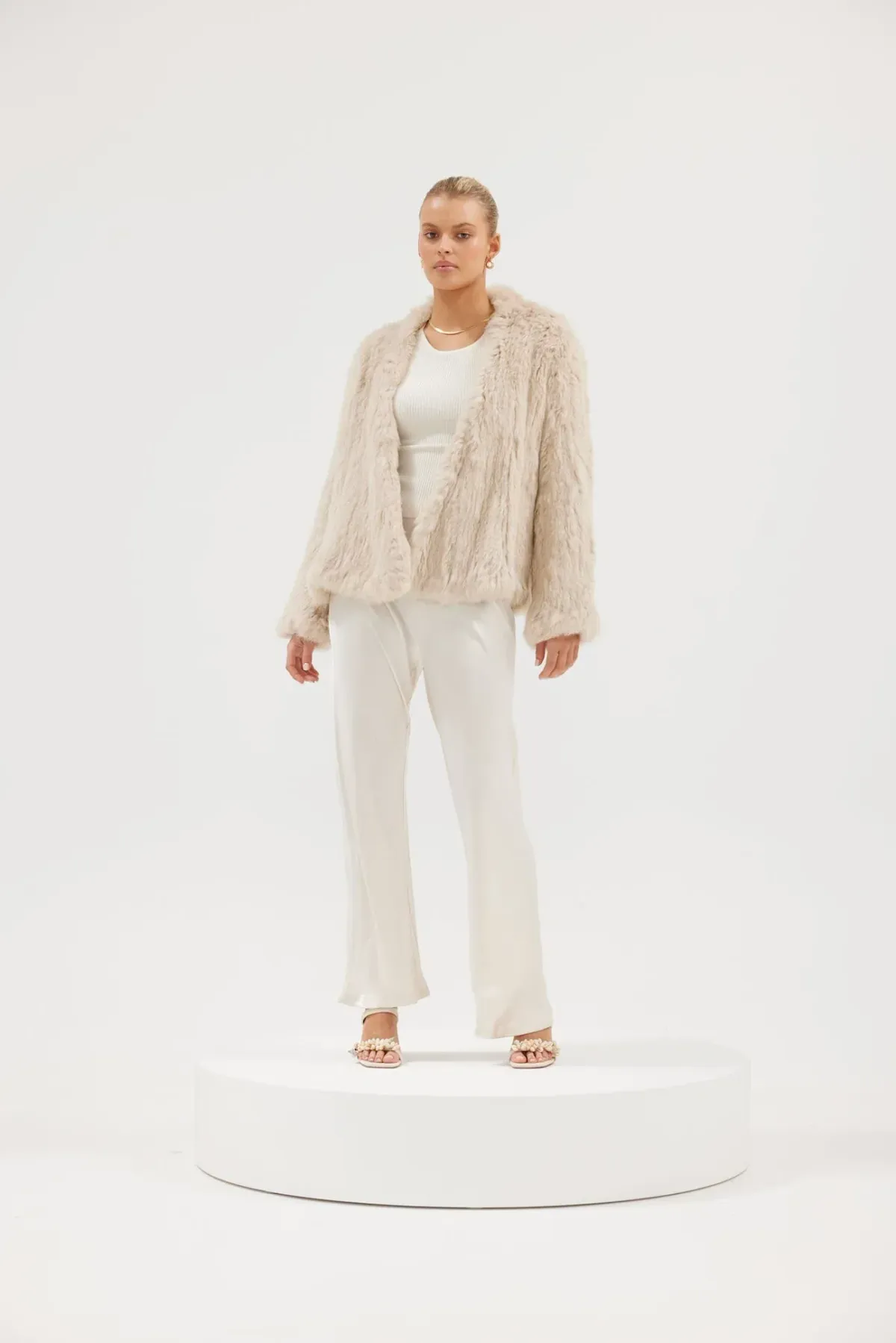 Bubish Valencia Jacket in Oatmeal Size 12  - Image 1