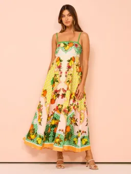 Alemais Lemonis Sundress In Multi Size 14 for rent on The Volte - image 2
