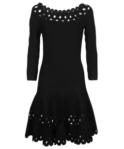 Emporio Armani  Madonna Cutout A Line Dress Black Size IT 40 / AU 12 for rent on The Volte - image 8