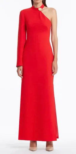 Carla Zampatti Hollywood Gown Red Size 8 for rent on The Volte - image 4