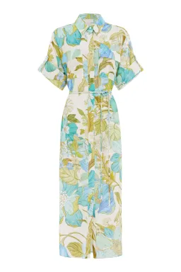 Alemais Janis Shirtdress Floral Size 12  for rent on The Volte - image 3