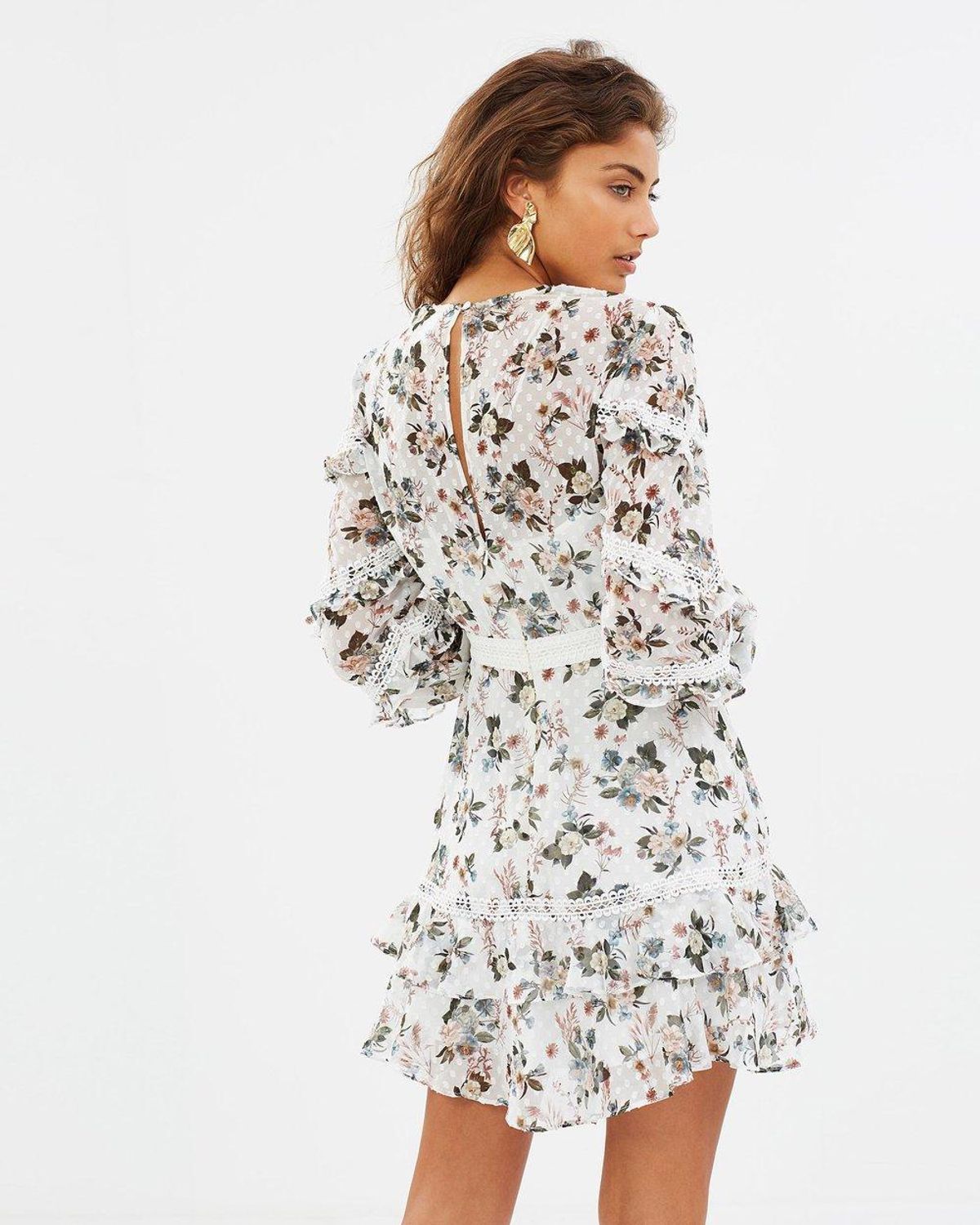 Talulah Reminisce Mini Dress Floral Size 10 - Image 3