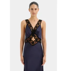 Sir The Label Aries Cut Out Gown in Navy Size 0 / AU 8 for rent on The Volte - image 2