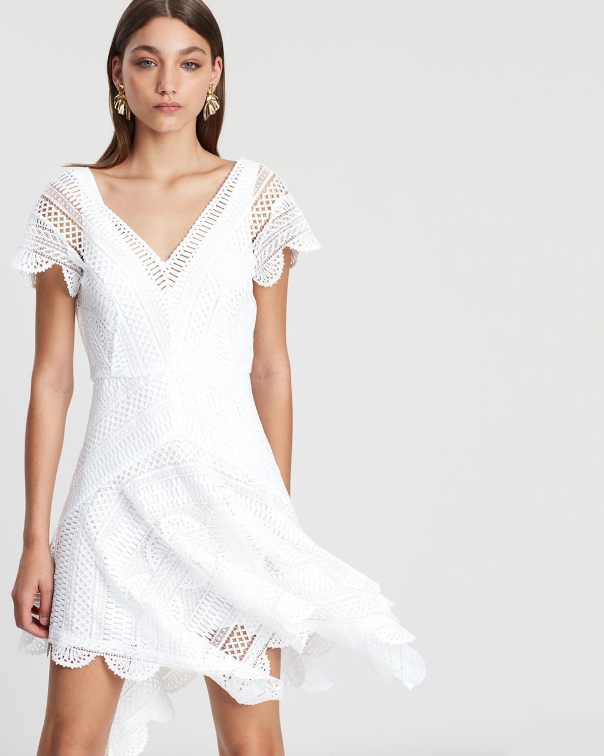Lover Ode Lace Mini Dress - Image 4