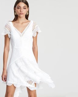 Lover Ode Lace Mini Dress for rent on The Volte - image 4