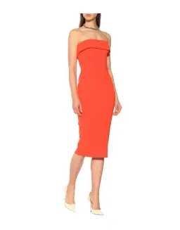 Alex Perry Audra Dress in Orange Size 8 for rent on The Volte - image 1