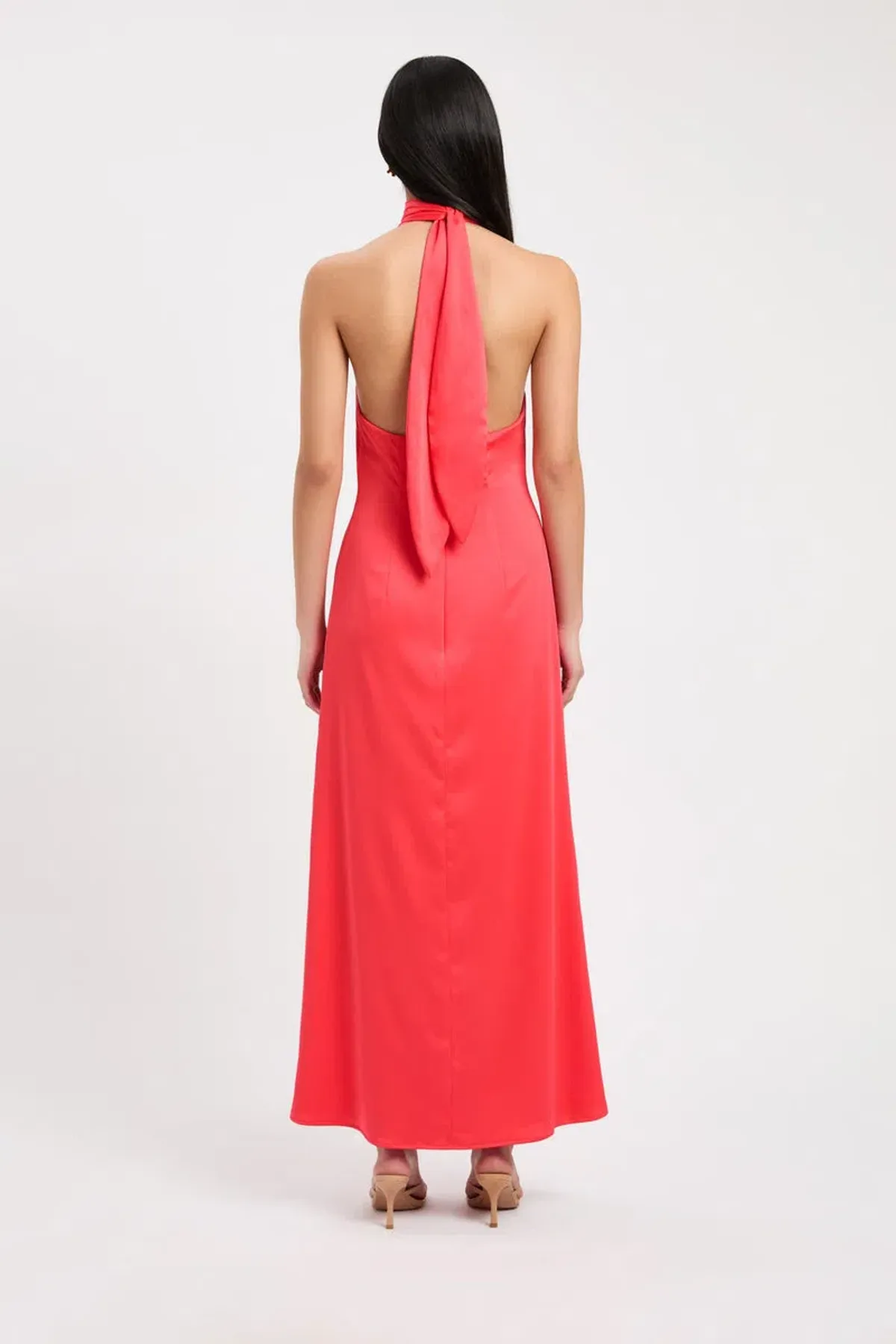 Kookai Milan Maxi Dress in Strawberry Size 34/ AU 6 - Image 2