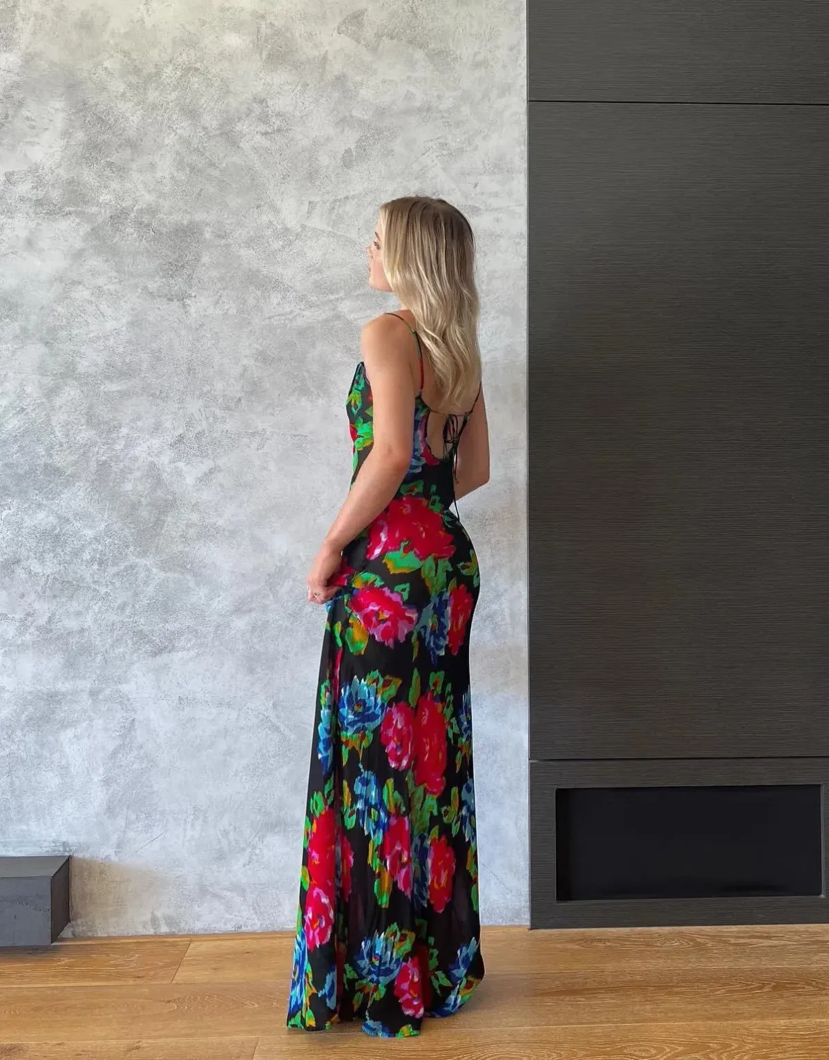 Rat & Boa Casablanca Dress Floral Size S/Au 8 - Image 3