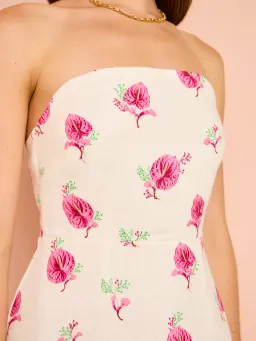 Aston Studio Beatrix Dress in Arisa Anthurium Size 10 for rent on The Volte - image 5