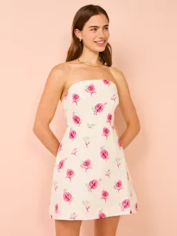 Aston Studio Beatrix Dress in Arisa Anthurium Size 10 for rent on The Volte - image 2