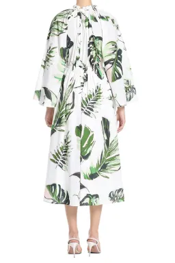 Leo Lin Alexia Midi Dress in Botanica Print Size 16 for rent on The Volte - image 2