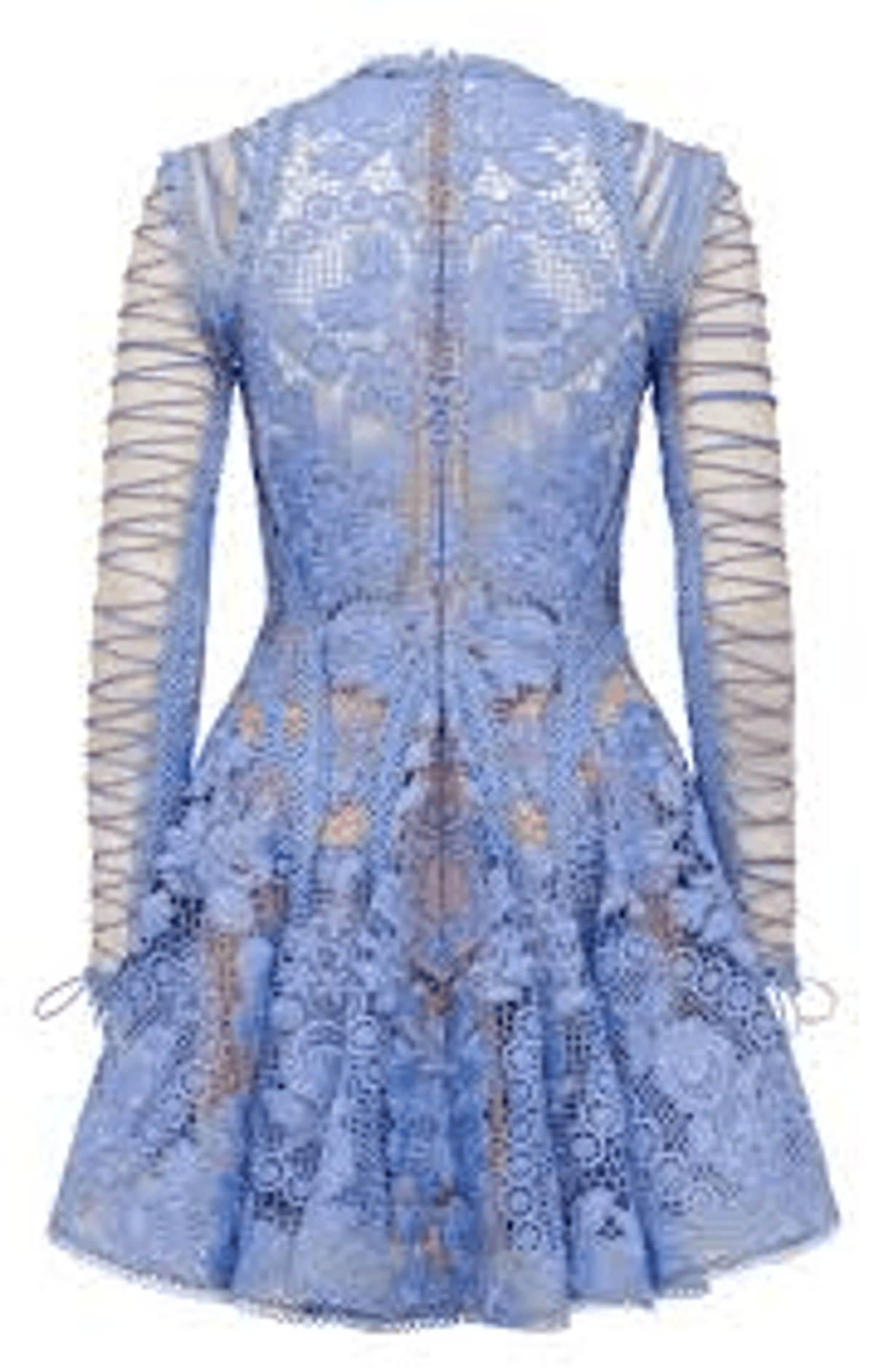 Thurley  Bluebell Lace Dress Size 8 - Image 3