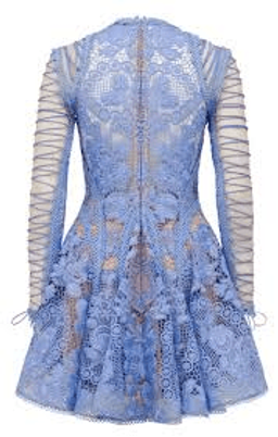 Thurley  Bluebell Lace Dress Size 8 for rent on The Volte - image 3