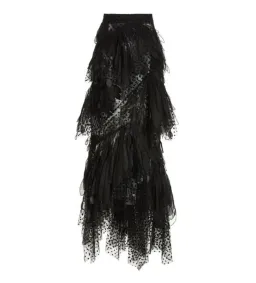 Zimmermann Black Rhythmic Skirt Black Size 0/Au 8 for rent on The Volte - image 2