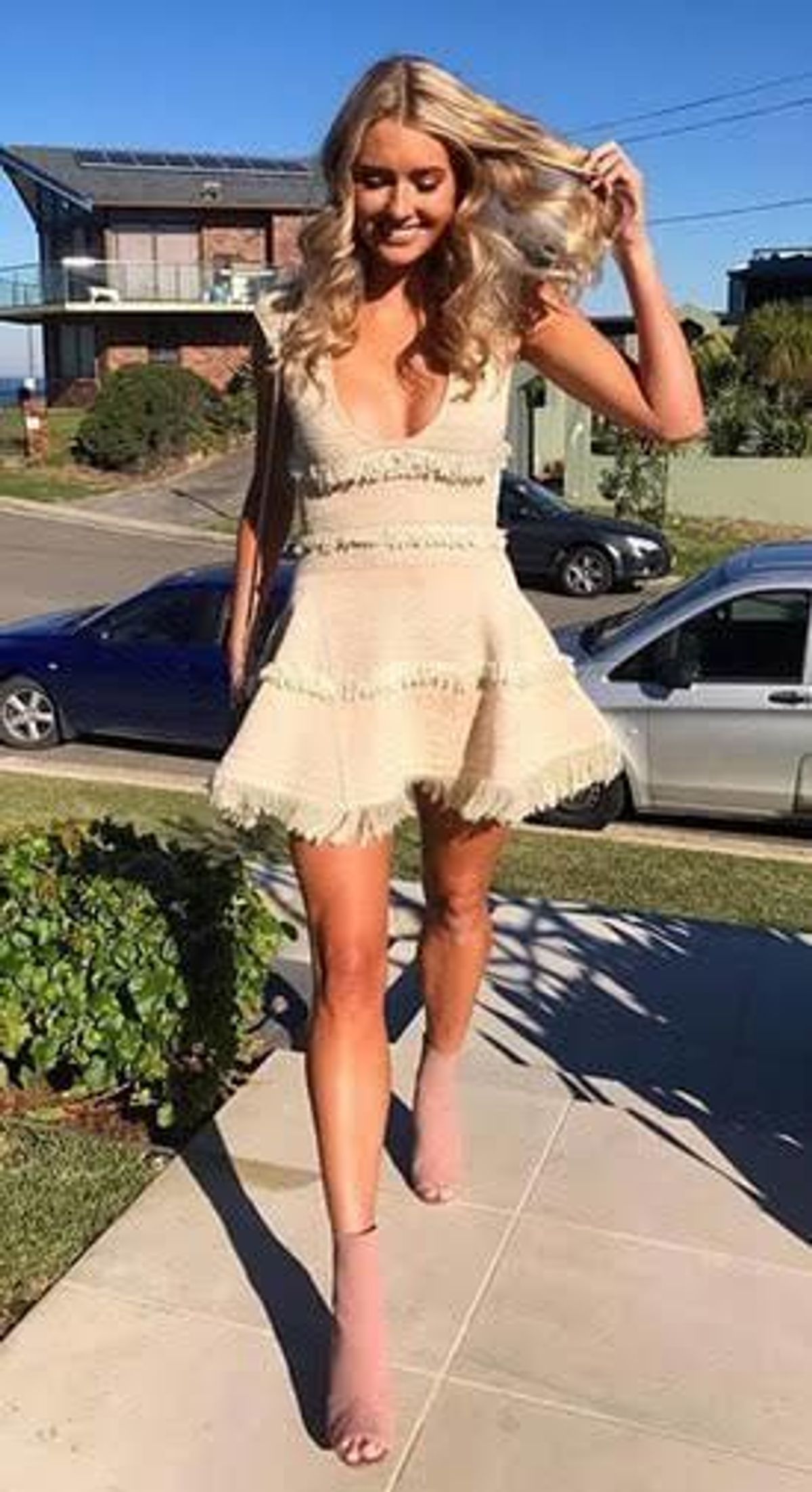 Love Like Laughter Mini Dress Size 6 - Image 4