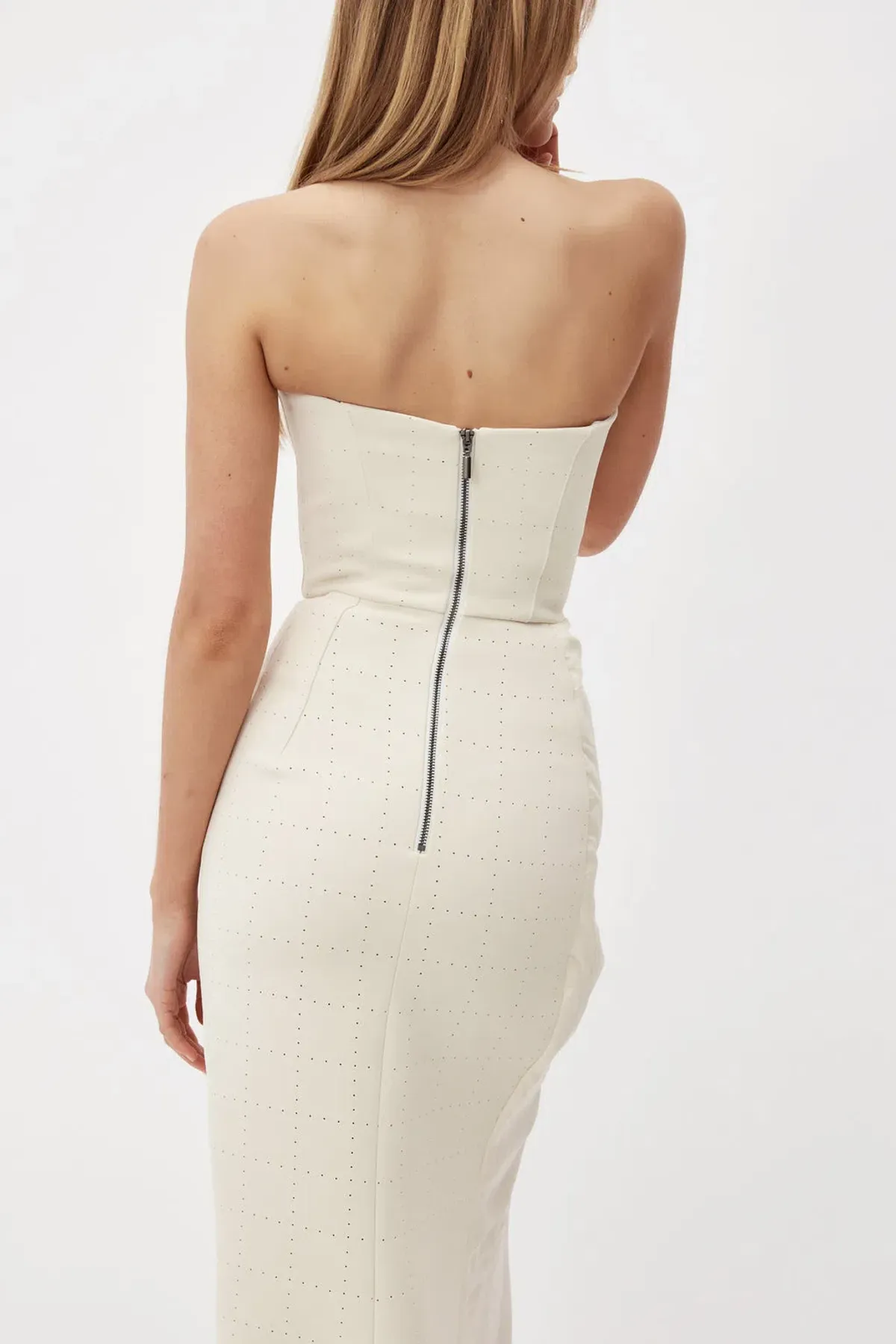 Toni Maticevski Nightshift Plaster Gown White Size 8 - Image 2